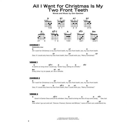 Really Easy Guitar Christmas Songs