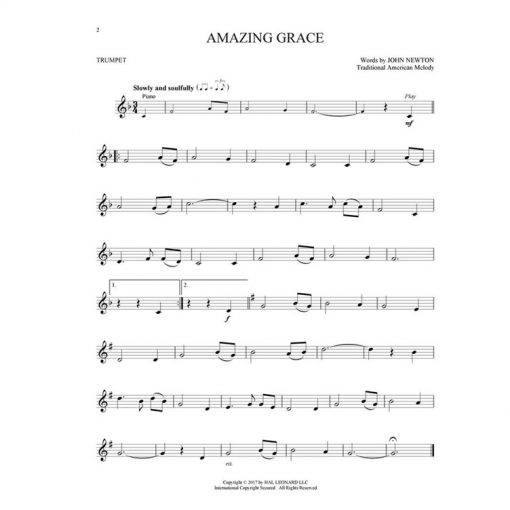 Trumpet Play Along Gospel Hymns