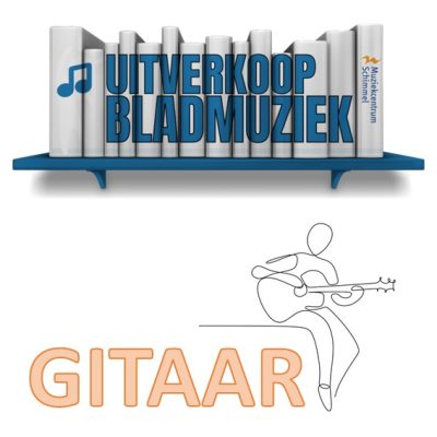 Uitverkoop bladmuziek gitaar