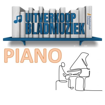 Uitverkoop bladmuziek piano