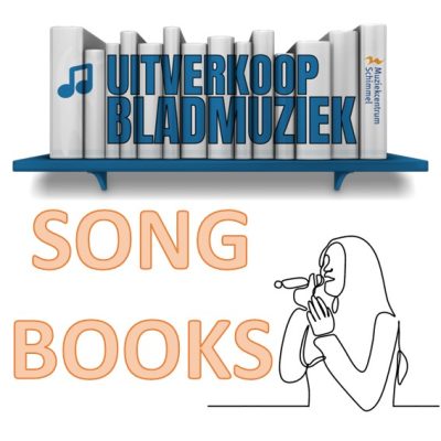 Uitverkoop bladmuziek songbooks