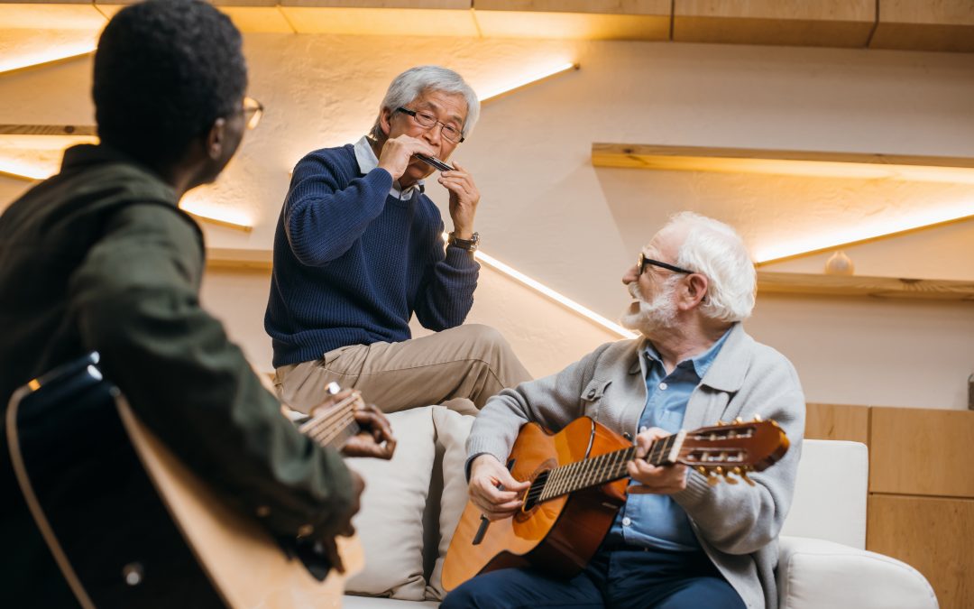 Nooit te oud om een instrument te leren spelen