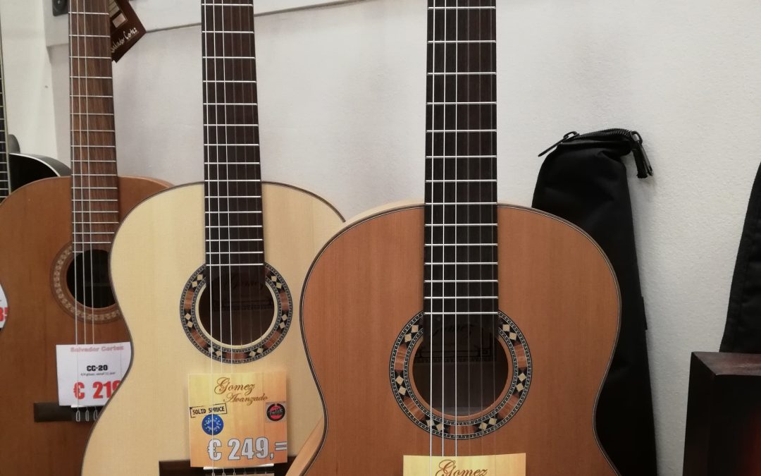 Nieuwe gitaren van Europese makelij