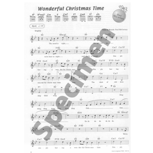 Kerst Songbook