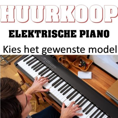 Huurkoop elektrische piano