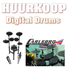 Huurkoop elektrische drumset