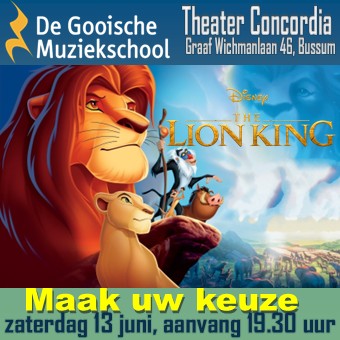 The Lion King - za 13 juni 2026 - 19:30 uur